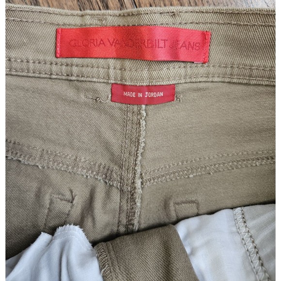 Vintage 90s Gloria Vanderbilt Brown Denim Jeans Size 10 Medium Y2k High Waisted - Picture 6 of 14